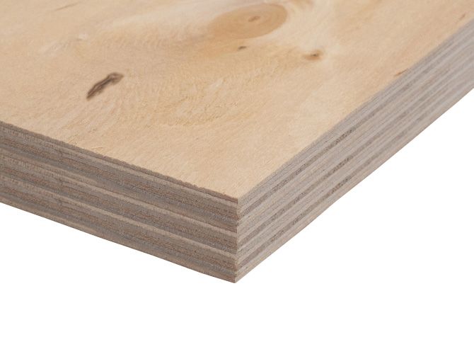 Фанера ФК 21мм 1525х1525мм сорт 4/4 нешлифованная березовая СВЕЗА