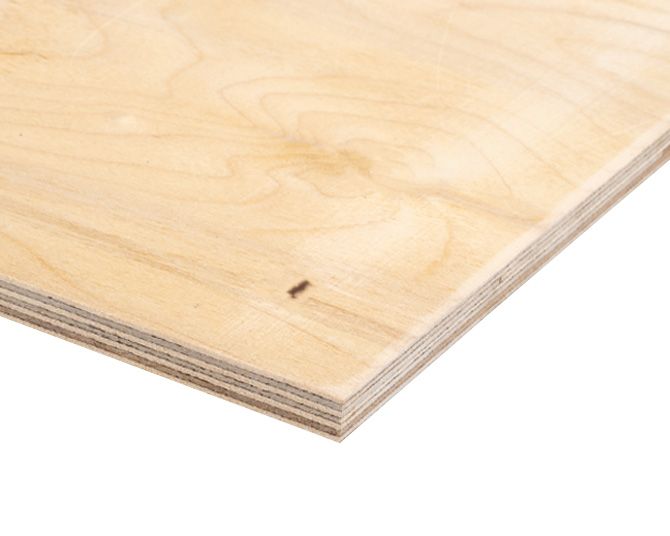 Фанера ФК 8мм 1525х1525мм сорт 3/4 шлифованная березовая СВЕЗА