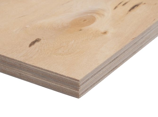 Фанера ФК 15мм 1525х1525мм сорт TS нешлифованная березовая СВЕЗА