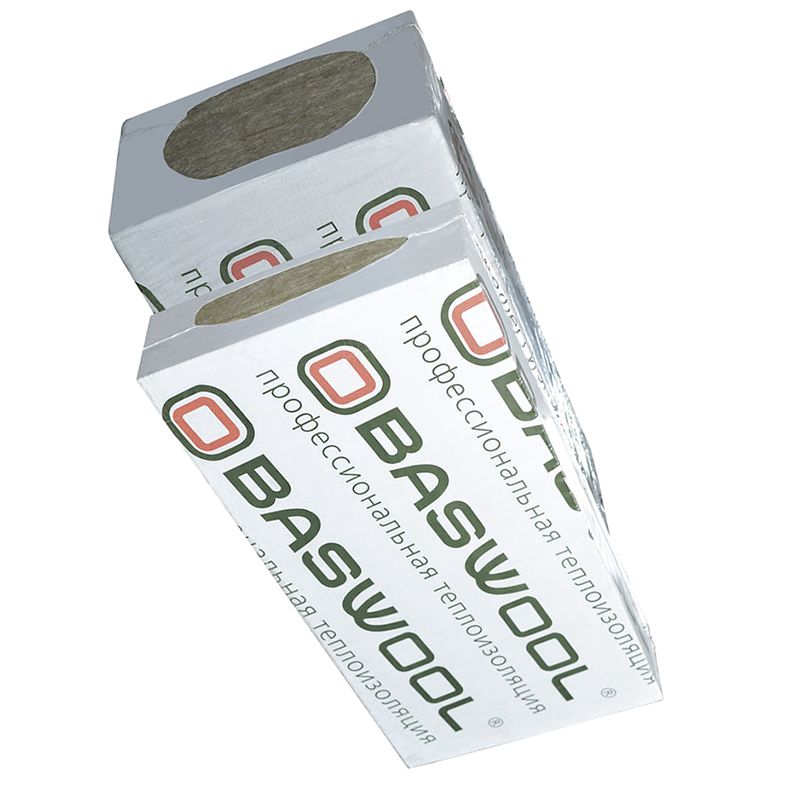 Утеплитель BASWOOL Руф Н 110 базальтовая плита 1200х600х50мм