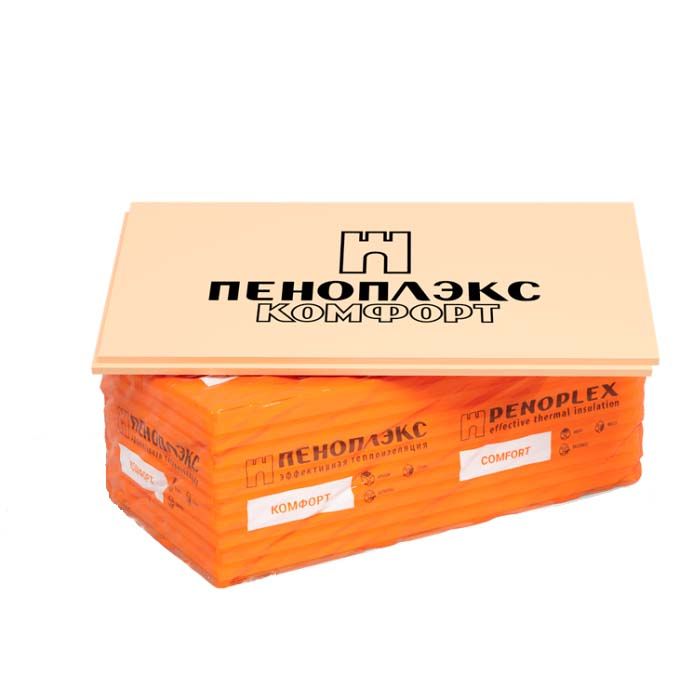 Пенополистирол экструдированный 20мм 1185х585мм Пеноплэкс Комфорт