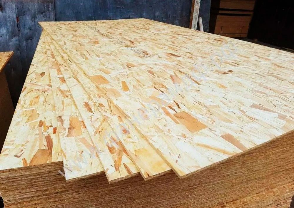 Плита OSB-3 9мм 2500х1250 мм влагостойкая Ультраплай