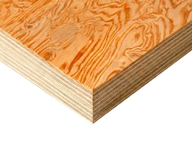 Фанера ФСФ 27 мм 2440х1220 мм сорт 1/3 шлифованная хвойная влагостойкая Larch Лиственница